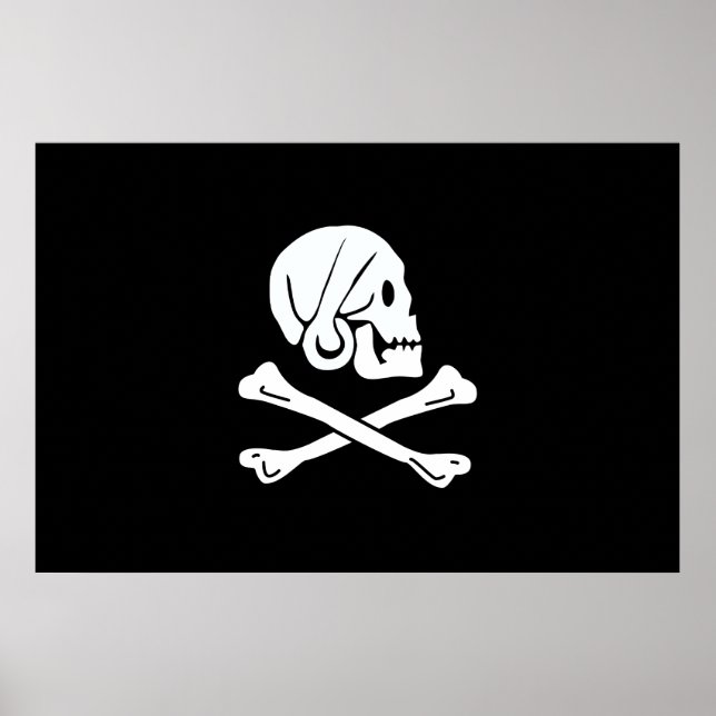Poster Henry Chaque Drapeau Pirate (Devant)