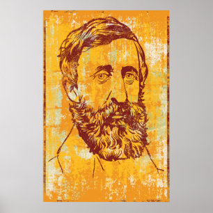 Poster Henry David Thoreau