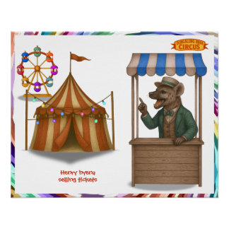 Poster Henry hyena hawker