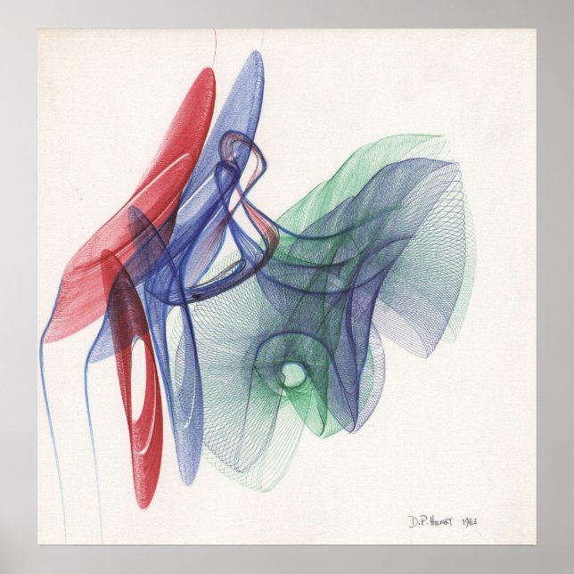 Poster Henry, ordinateur art 250 (Devant)