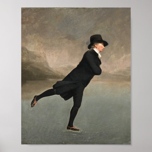 Poster Henry Raeburn - Le ministre du patinage (Devant)