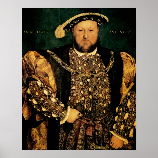 Poster Henry VIII (Devant)