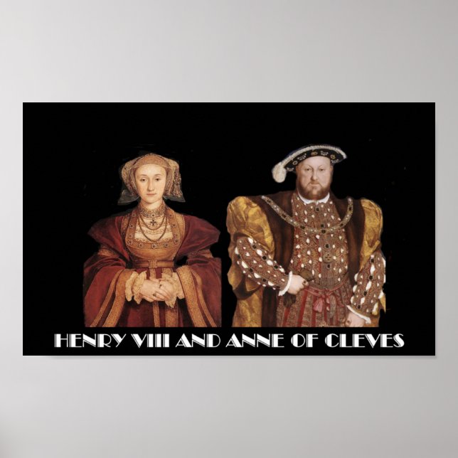 Poster Henry VIII et Anne de Cleves (Devant)