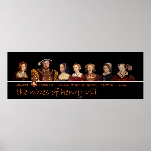 Poster Henry VIII et ses six femmes (Devant)