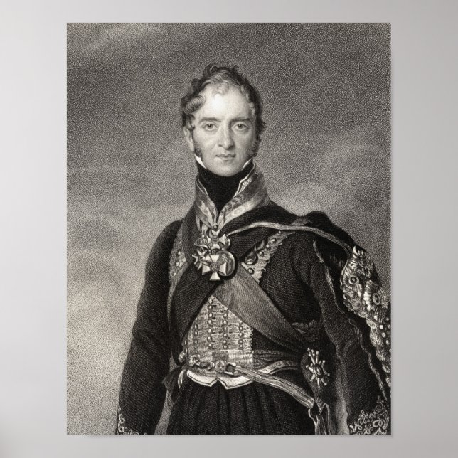 Poster Henry William Paget (Devant)