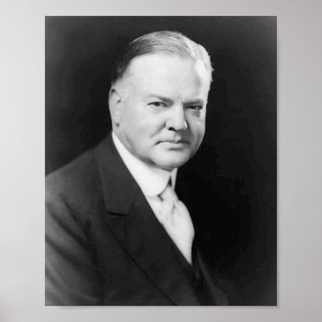 Poster Herbert Hoover (Devant)