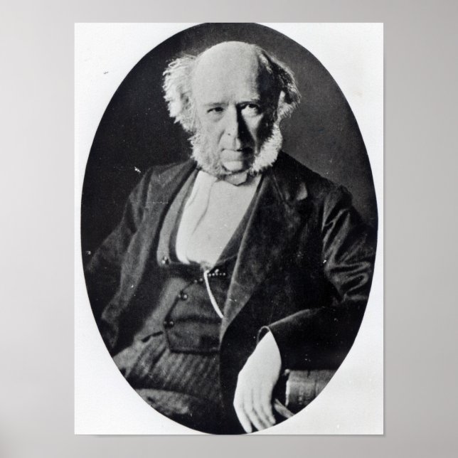 Poster Herbert Spencer (Devant)