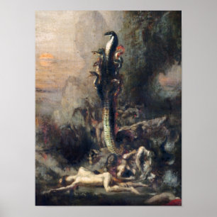 Poster Hercule et l'hydre de Lernaean