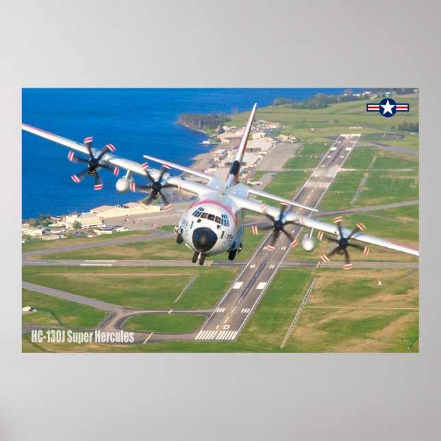 POSTER HERCULES SUPER HC-130J (Devant)