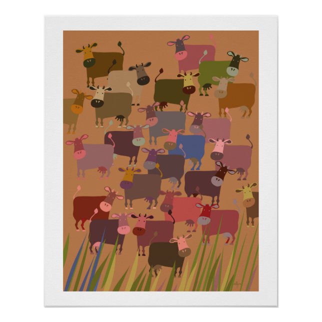 poster herd or cows (Front)