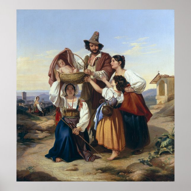 Poster Herdsman, 1835 (Devant)
