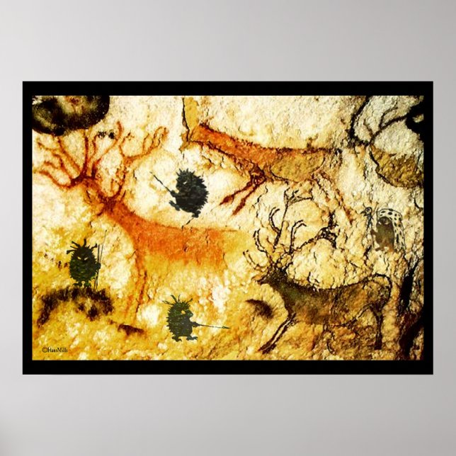 Poster Hérisson de la grotte (Devant)