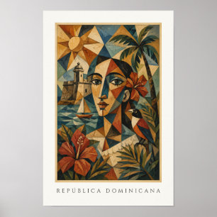 Poster Héritage de la République dominicaine   Voyage dan