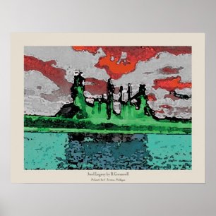 Poster Héritage de l'acier