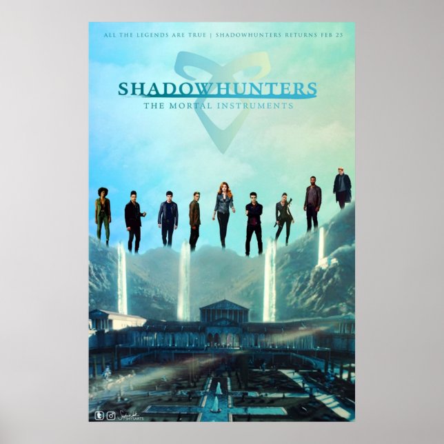 Poster Héritage de Shadowhunters (Devant)