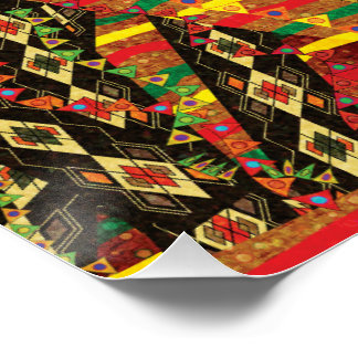 Poster Heritage in Gold – Klimt Inspired Art