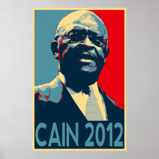 Poster Herman Cain 2012
