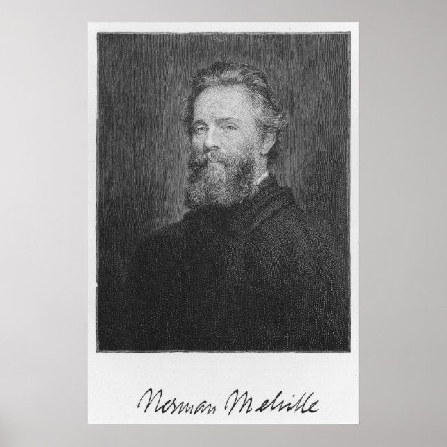Poster Herman Melville Grandes Imprimeries (Devant)