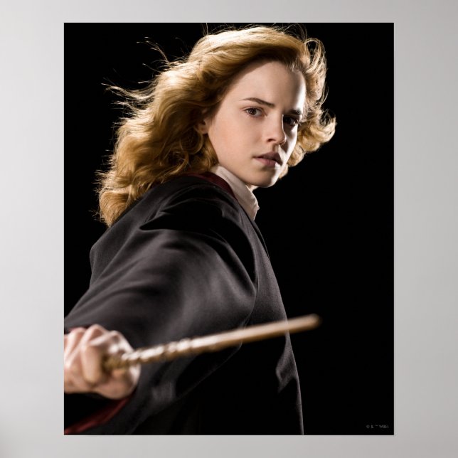 Poster Hermione Granger Prêt À Agir (Devant)