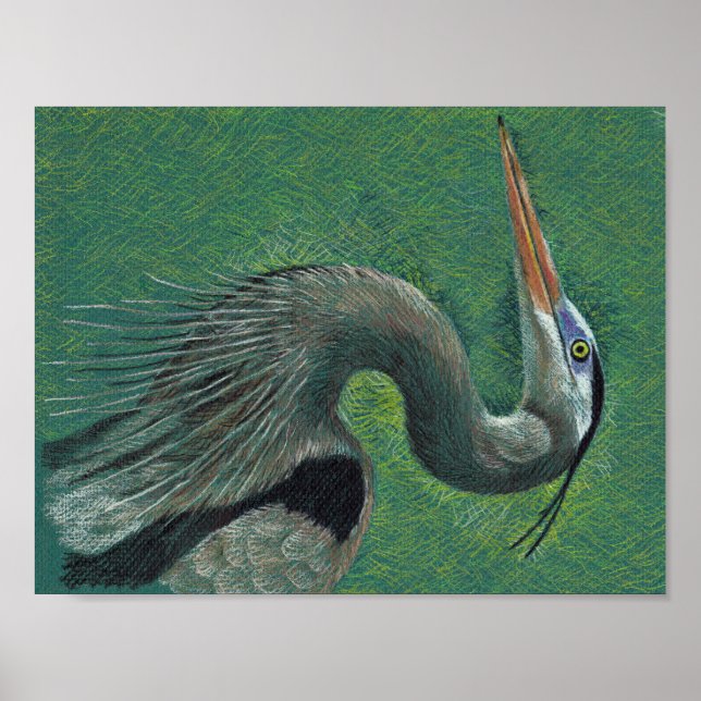 Poster Heron (Devant)