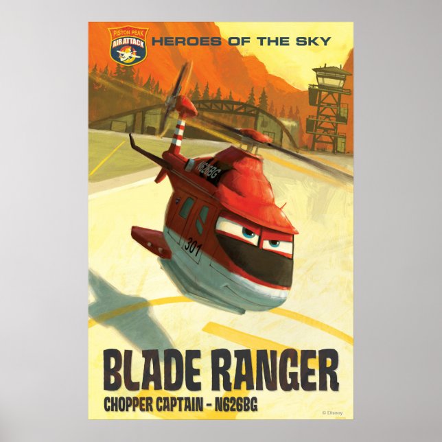 Poster Héros Du Ciel - Ranger De Lame (Devant)
