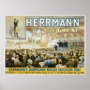 Poster Herrmann la Loi contagieuse de grande balle