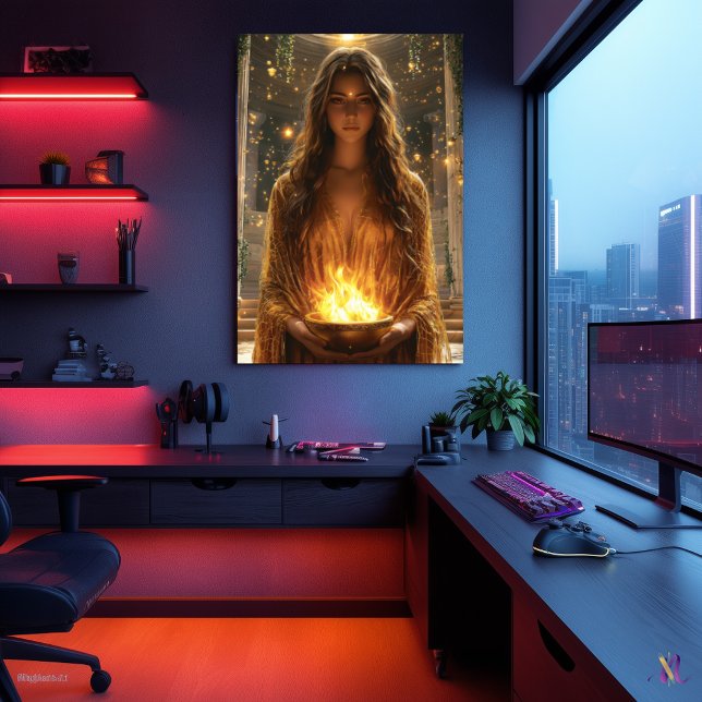 Poster Hestia, déesse du coeur - Gardien (Créateur téléchargé)