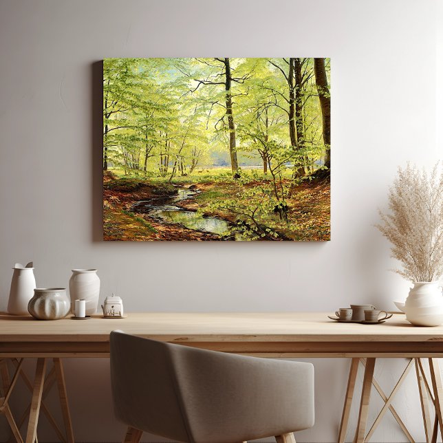 Poster Hêtre au printemps, Christian Zacho (Créateur téléchargé)