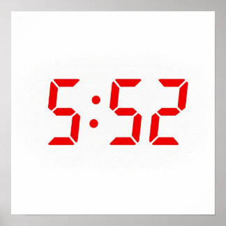 Poster Heure 5:52