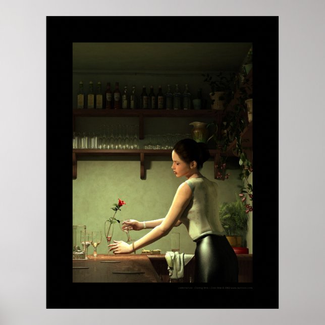 Poster Heure de fermeture - Fermeture de La Fermeture (Devant)