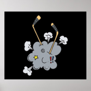 Poster Heure de hockey