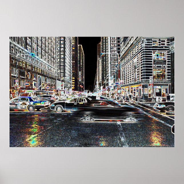 Poster Heure de pointe (Devant)