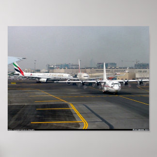 Poster Heure de pointe du matin à Dubaï