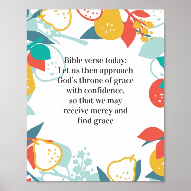 Poster Heure de printemps douce modifiable (Devant)