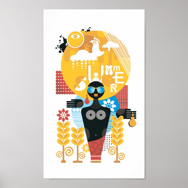 Poster Heure d'été (Devant)