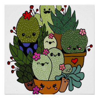 Poster heure du cactus
