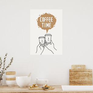 Poster Heure du café