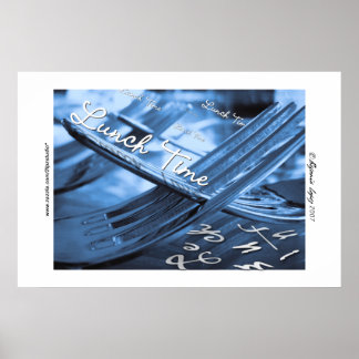 Poster Heure du déjeuner