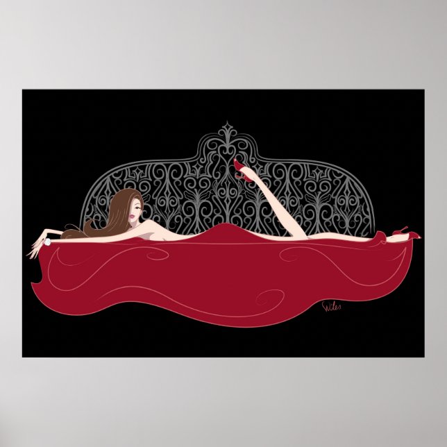 Poster Heure du lit (Devant)