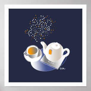 Poster Heure du thé