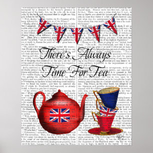 Poster Heure Du Thé