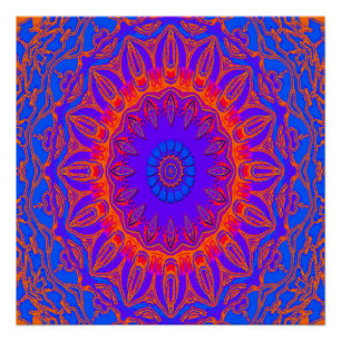 Poster Heure hippie...