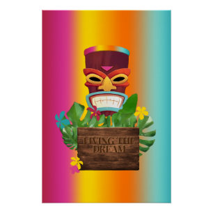 Poster Heure Tiki