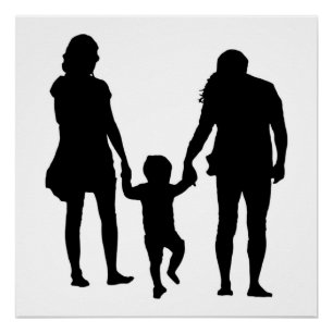 POSTER HEUREUSE FAMILLE