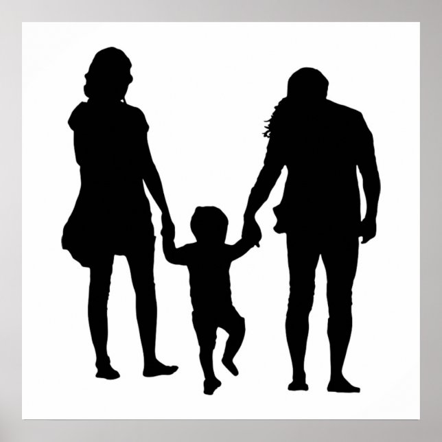 POSTER HEUREUSE FAMILLE (Devant)