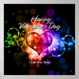 Poster Heureuse Sainte-Valentin 5