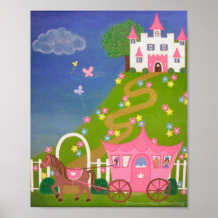 Poster Heureusement Jamais Après - 8x10 Château Princess