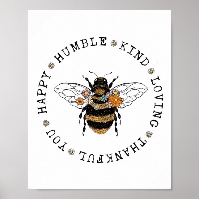 Poster Heureux Abee Humble (Devant)