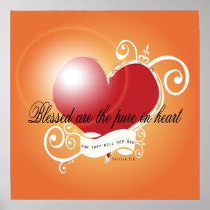 Poster - Heureux sont les Pures dans le Coeur Matt