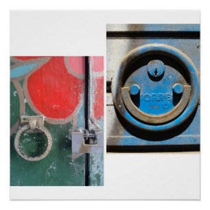 Poster Heurtoirs de porte de Barcelone, n° 001